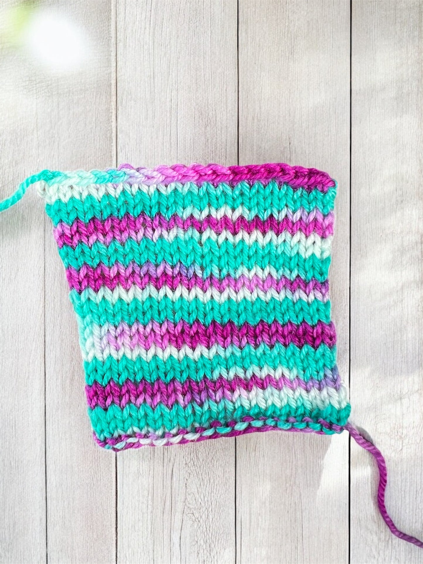 Raspberry Ripple - Sock yarn 4ply