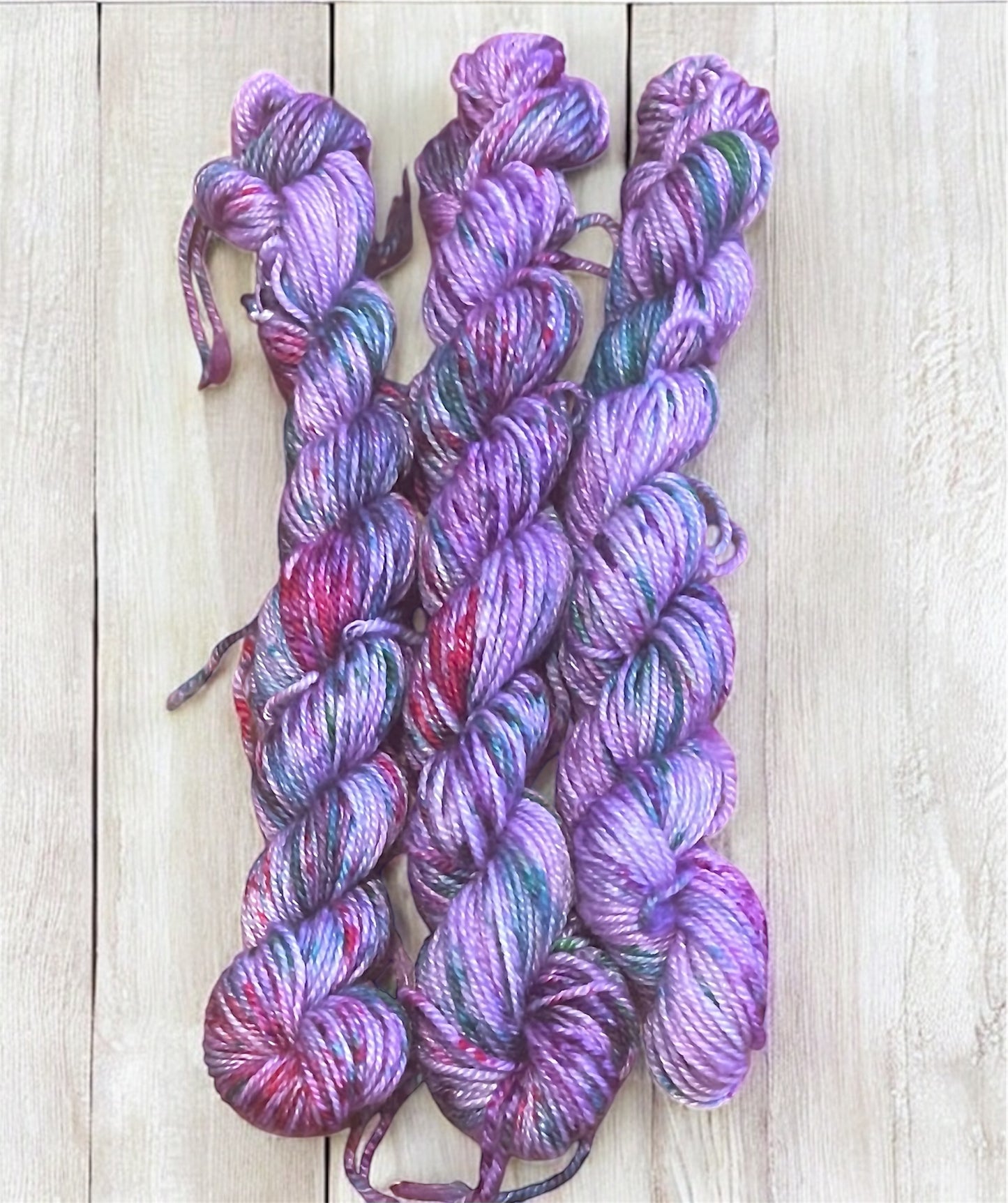 Lavender Green mini skein - 4ply