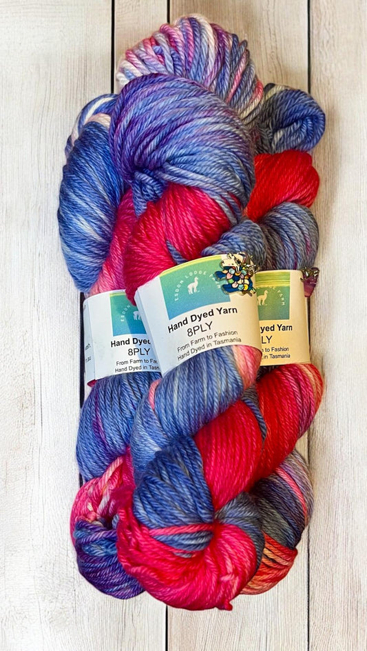 Winter Sky 8Ply/ DK yarn