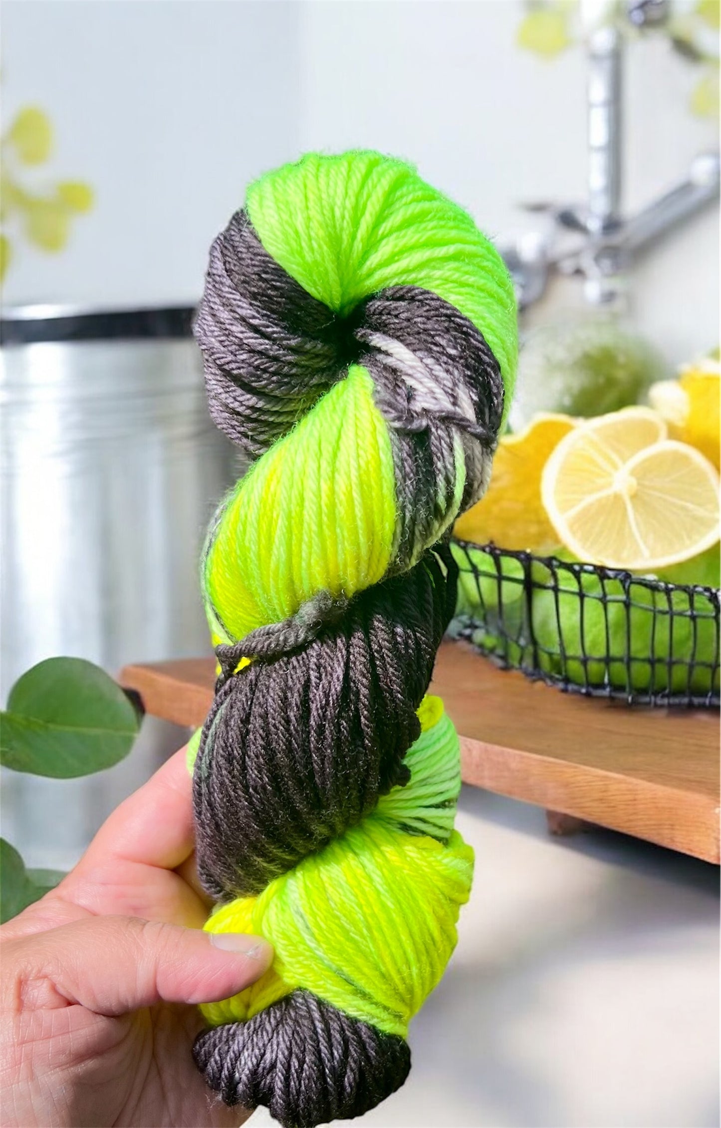 Lemon & Lime 8ply/ DK yarn