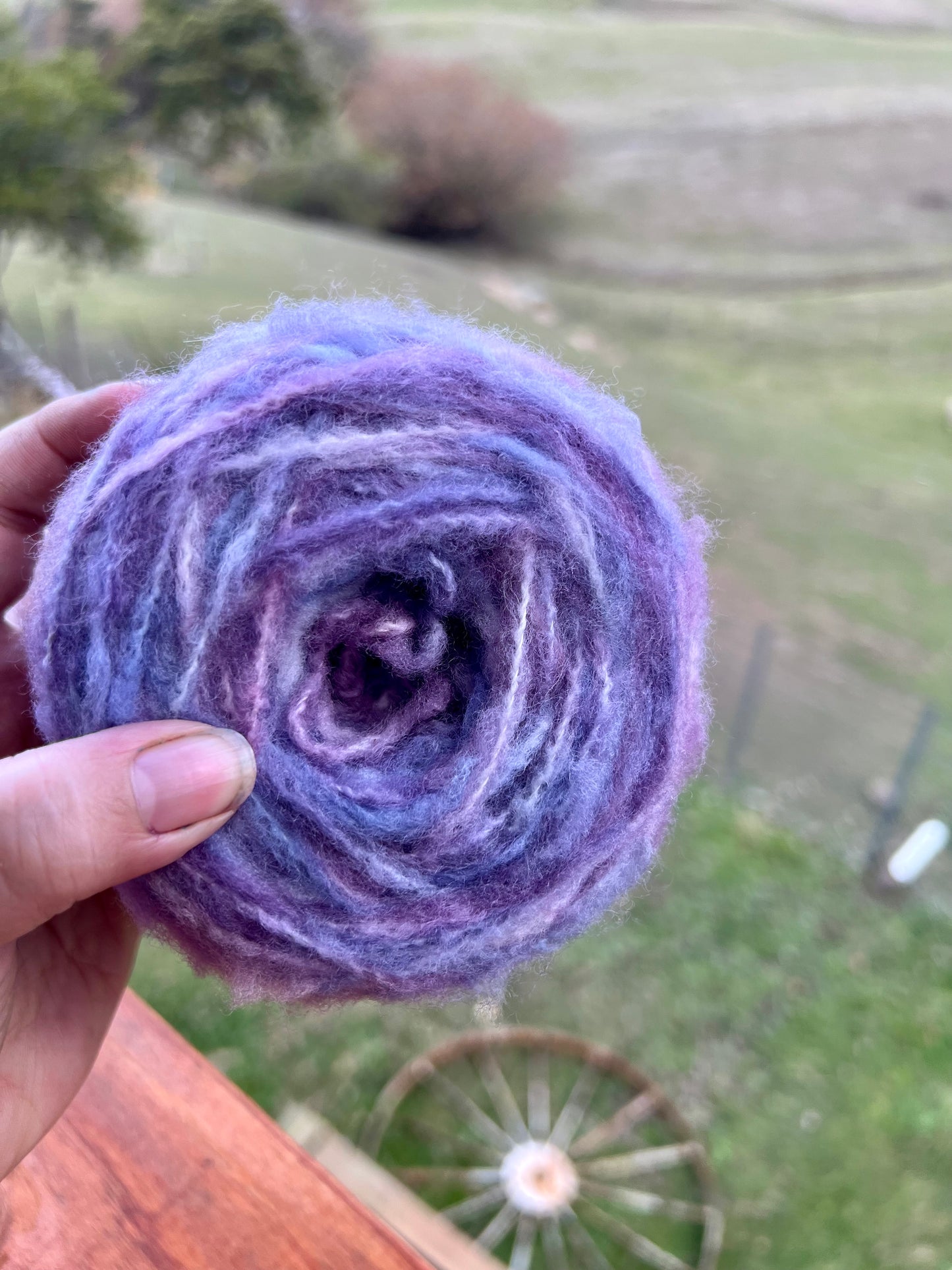 Hydrangea 8ply(DK) Brushed Merino yarn