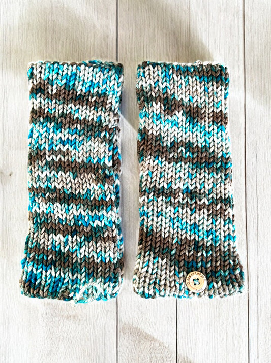 Fingerless Gloves Merino Wool- Kookaburra