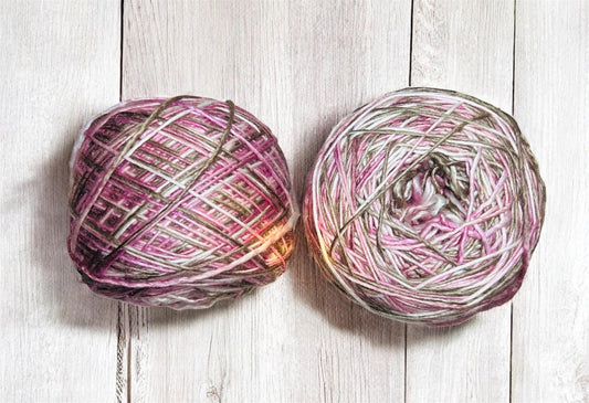 Merino Wool and Silk 4 ply yarn - Autumn Leaves