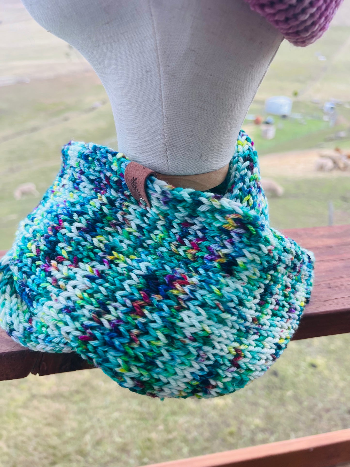 Australian Merino Wool Scarf - Tutti Frutti