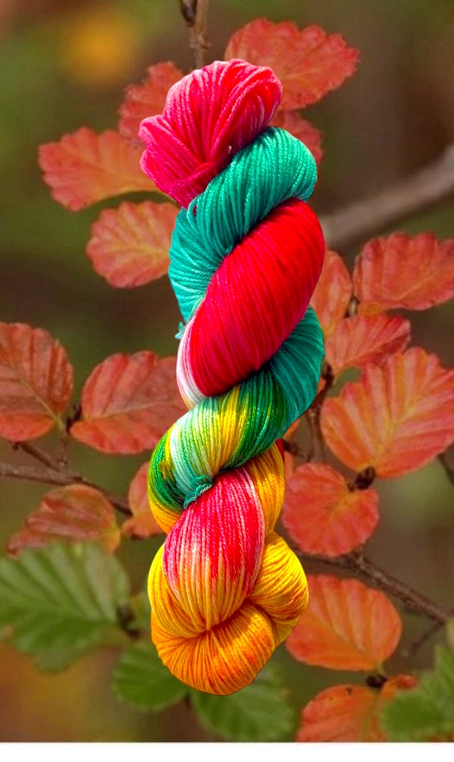 Changing of the Fagus 8ply/DK yarn