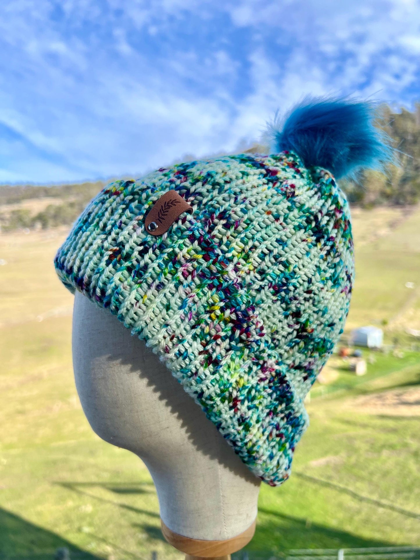 Merino Wool  Beanie - Tutti Frutti