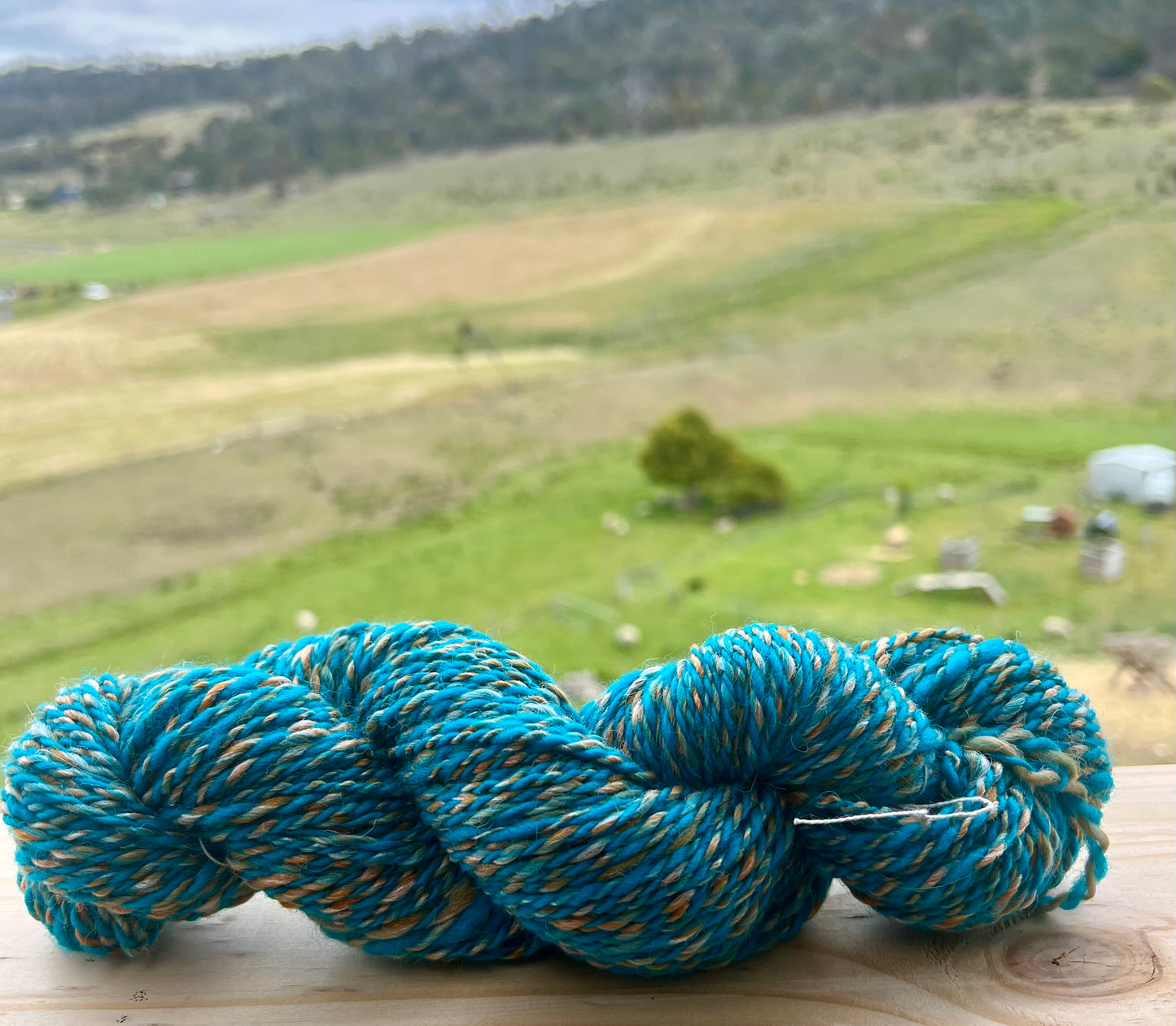 Summer by the Beach Hand Spun Yarn