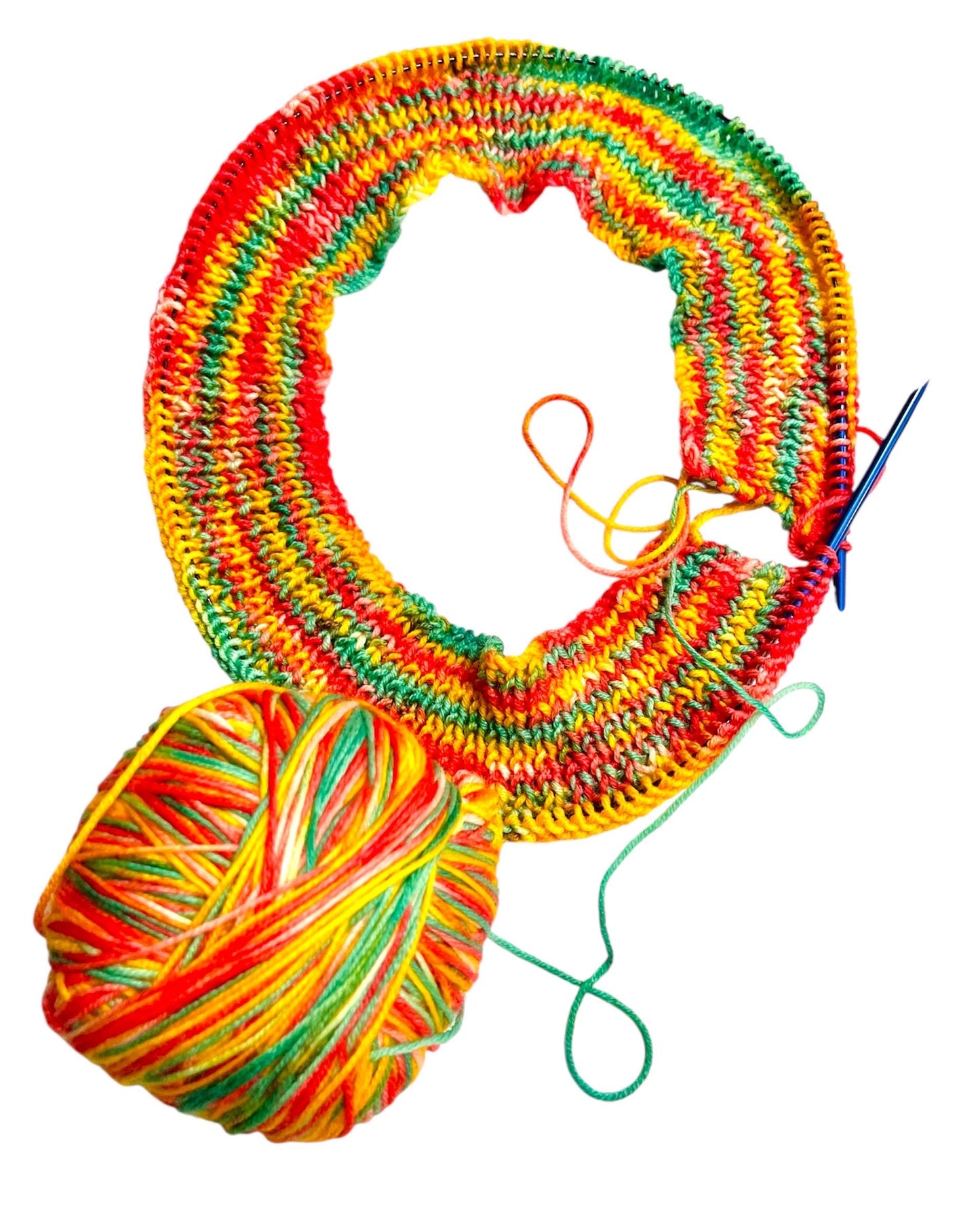 Changing of the Fagus 8ply/DK yarn