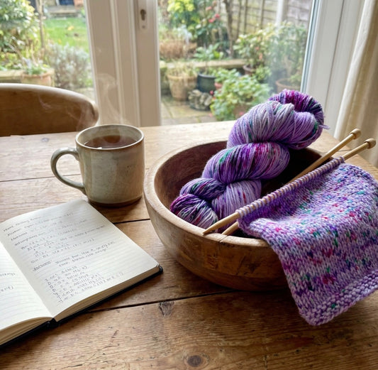 Lavender Green 8ply (DK) Merino Yarn