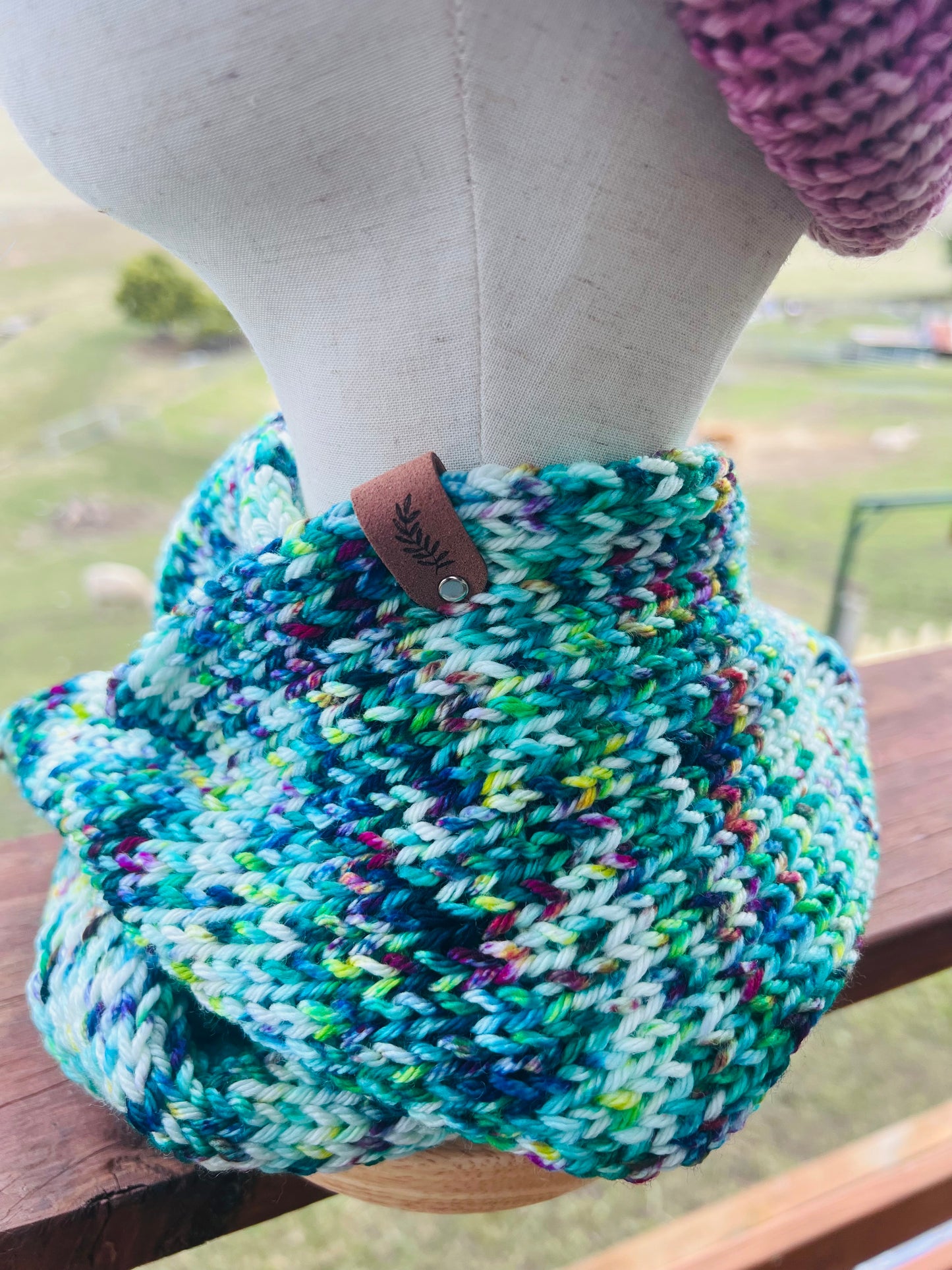 Australian Merino Wool Scarf - Tutti Frutti