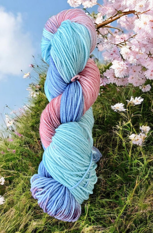 Spring has Sprung 8ply/Dk yarn Australian Merino Wool
