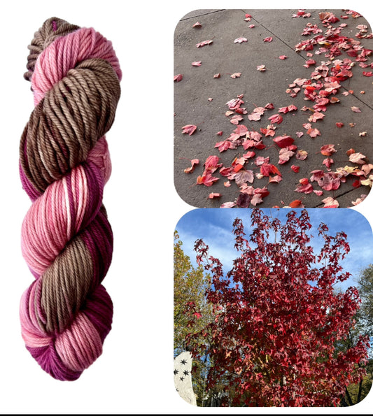 Autumn Leaves 12ply yarn