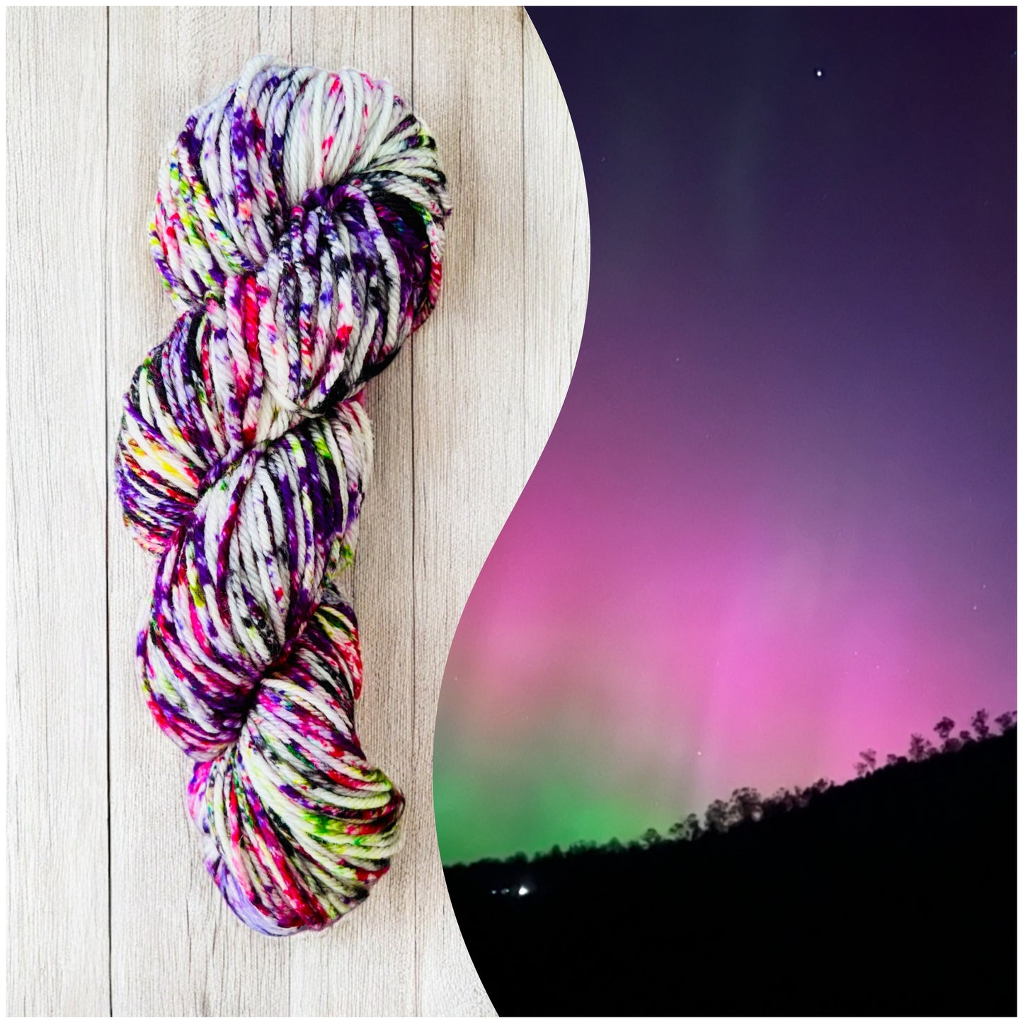 Aurora Australis 8ply/Dk yarn Australian Merino Wool