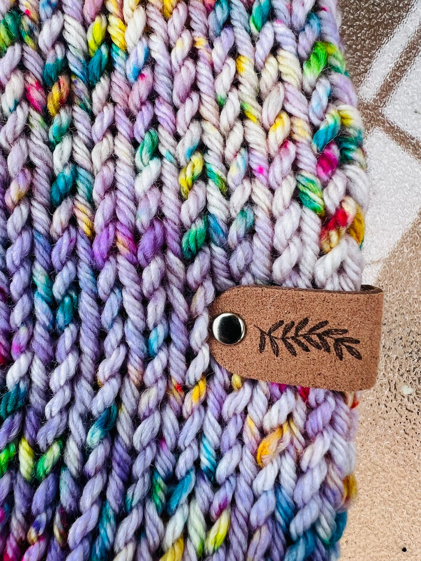 Australian Merino Wool Scarf - Bo Peep