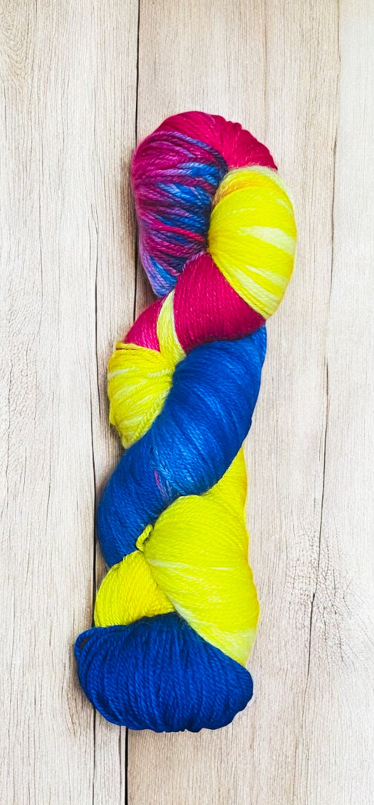Sock yarn 4ply - Harlequin