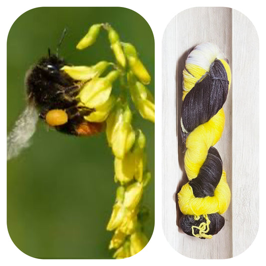 Soft Sock yarn 4ply - Bumbleebee