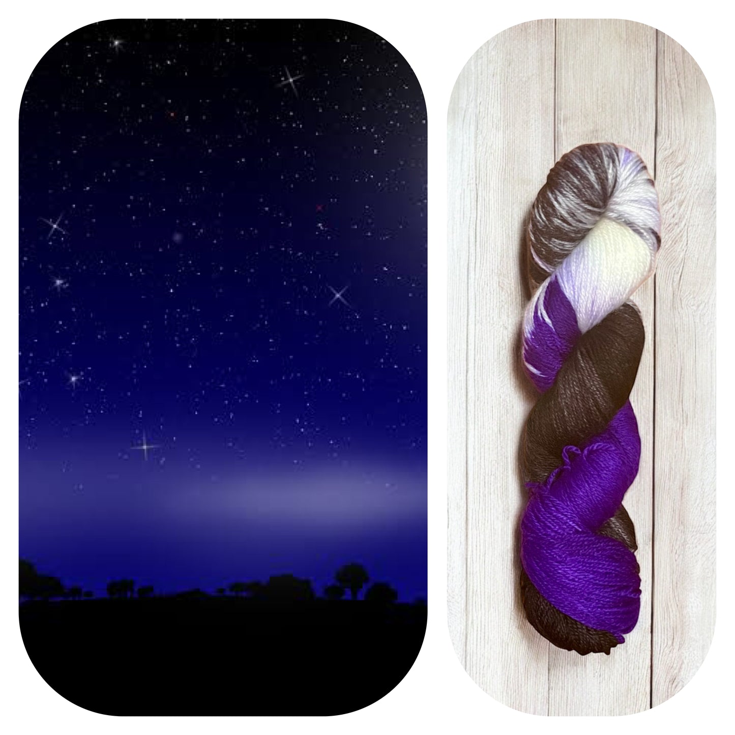 Night Sky - Sock Yarn 4ply