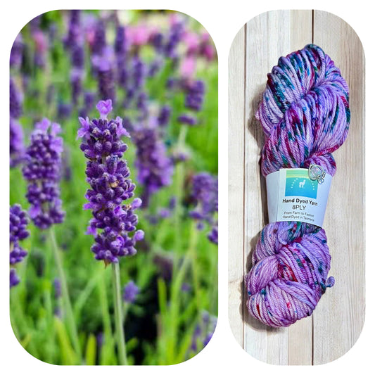 Lavender Green 8Ply DK yarn