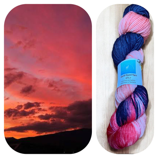 Summer Sunset 4ply Yarn