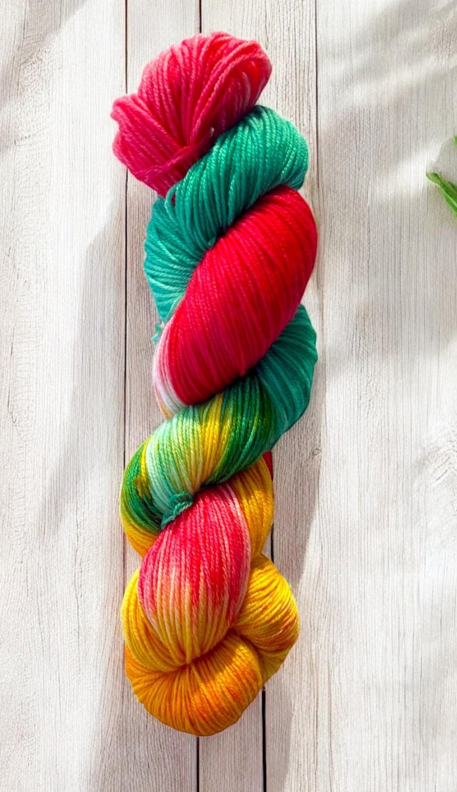 Changing of the Fagus 8ply/DK yarn