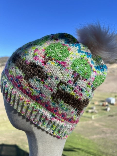 Merino Wool Beanie - Dachshund