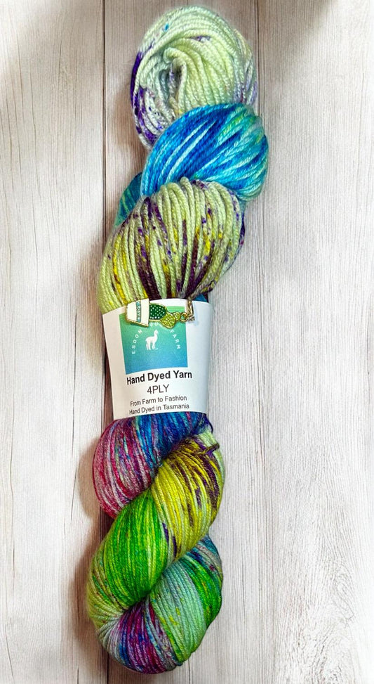 Spring Blooms 4ply yarn