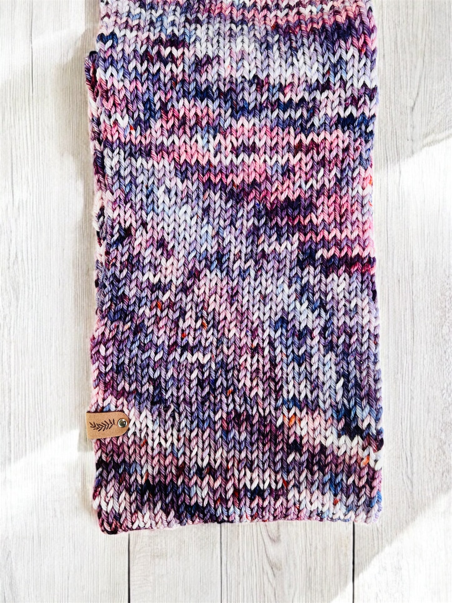 Australian Merino Wool Scarf - Mulberry