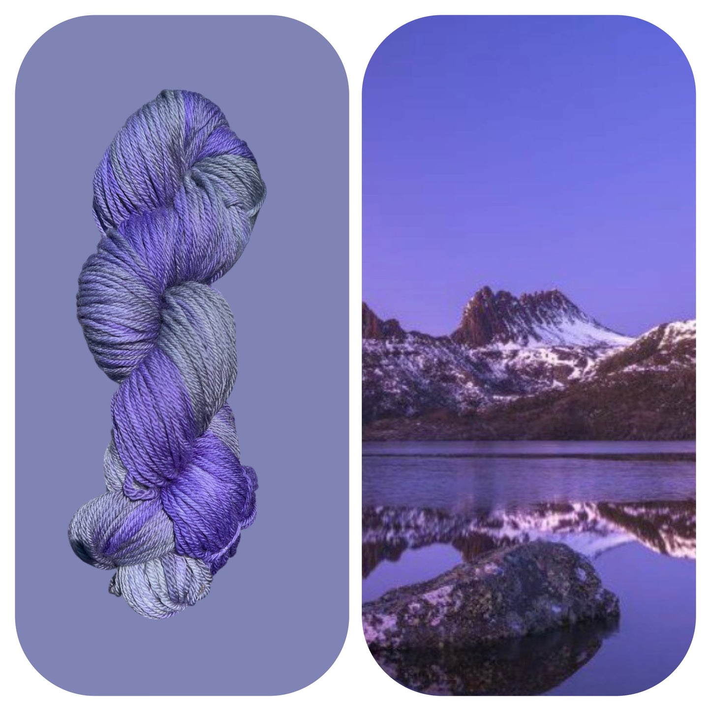 Cradle Mountain 8ply/Dk yarn Australian Merino Wool