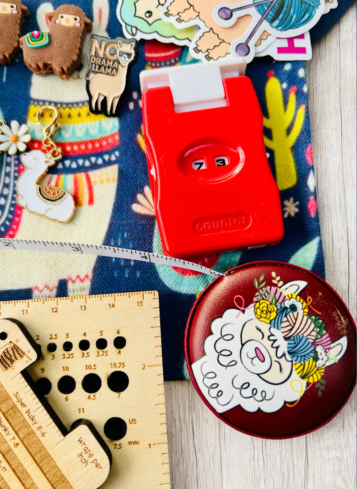 Knitting Notion Bag - Alpaca