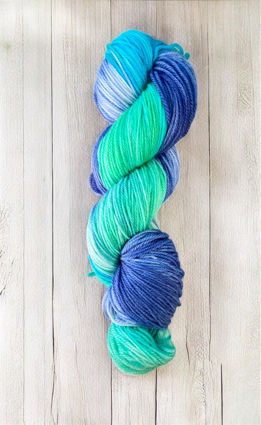 Bicheno Blue - Sock yarn 4ply