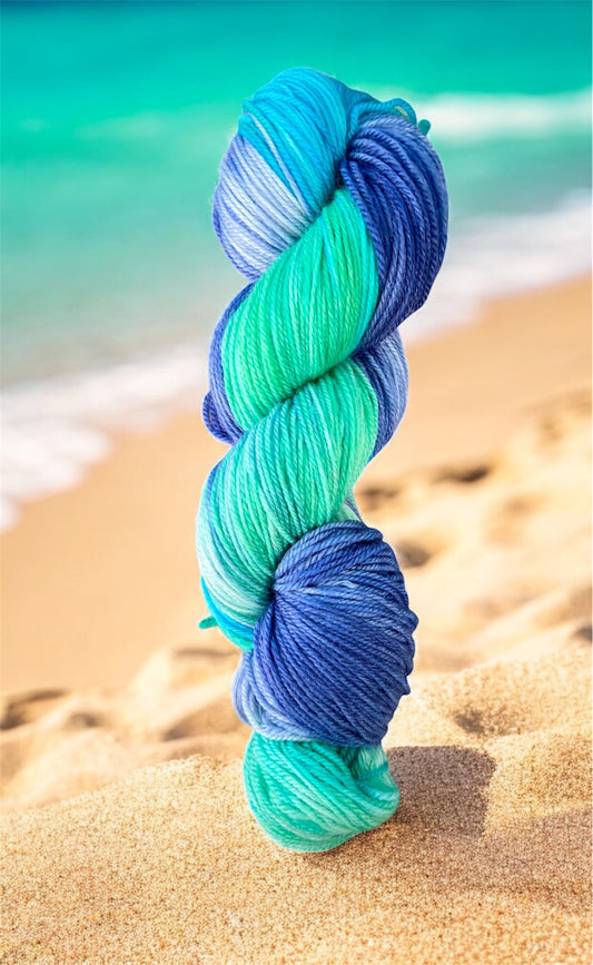 Bicheno Blue - Sock yarn 4ply