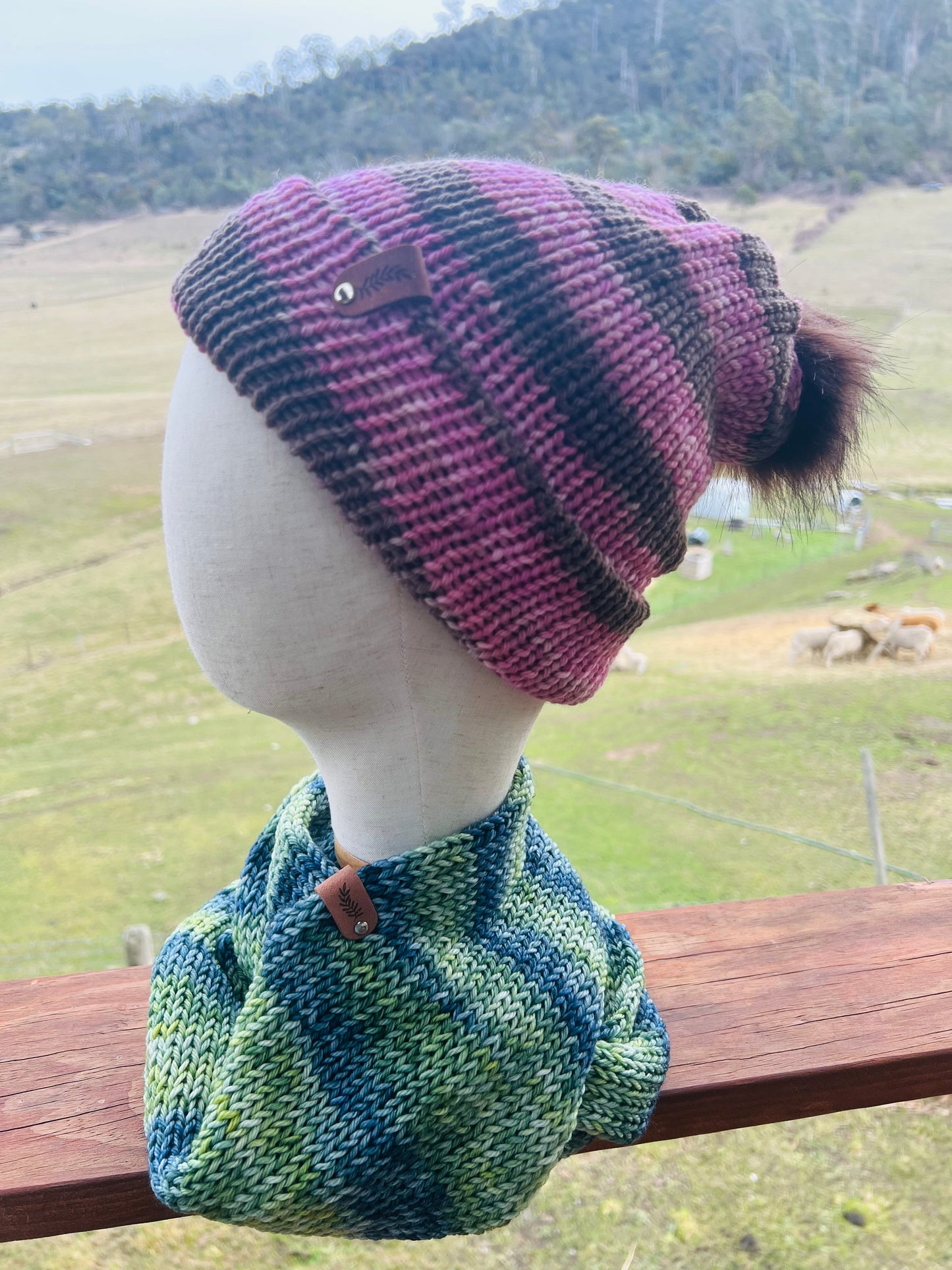 Australian Merino Wool Scarf - Wilderness