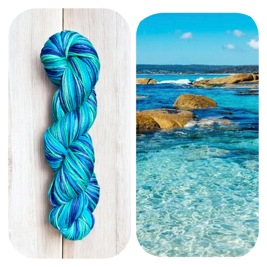 Bicheno Blue - Sock Yarn