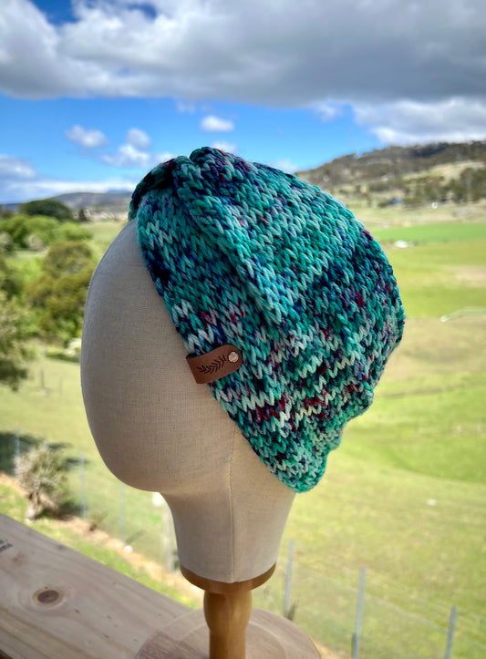 Merino Wool Ear Warmer Headband - Freycinet