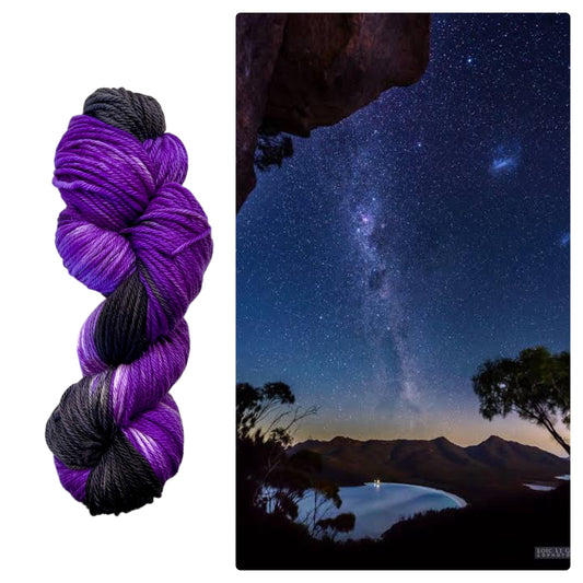 Midnight Sky 8ply/ DK yarn