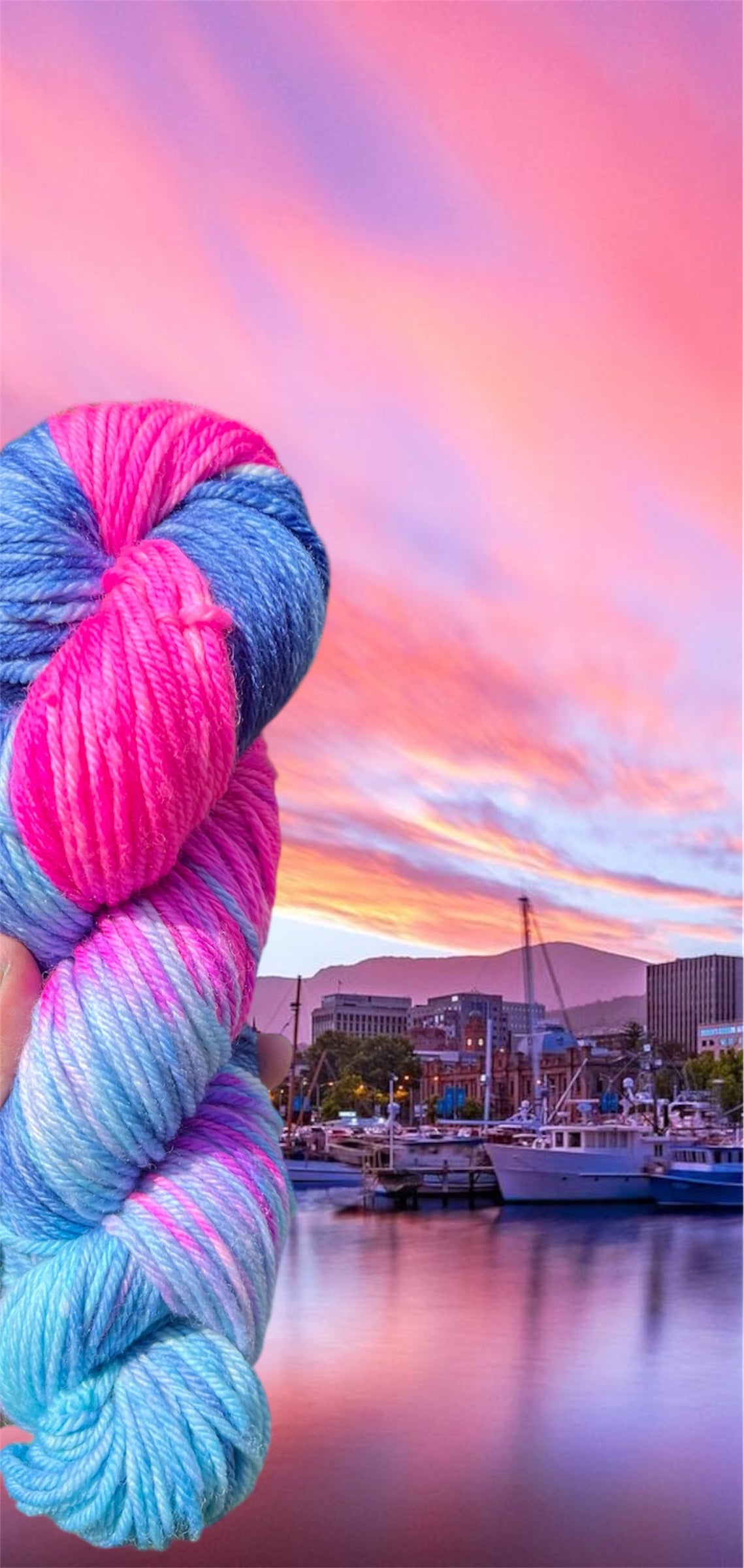 Hobart Skies 8ply/ DK yarn