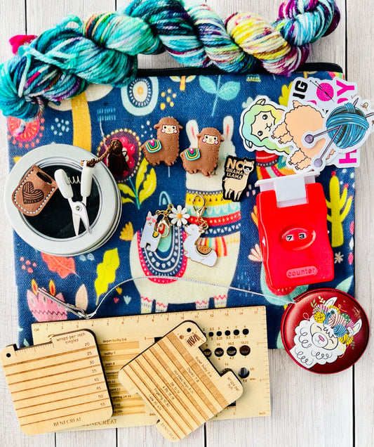 Knitting Notion Bag - Alpaca