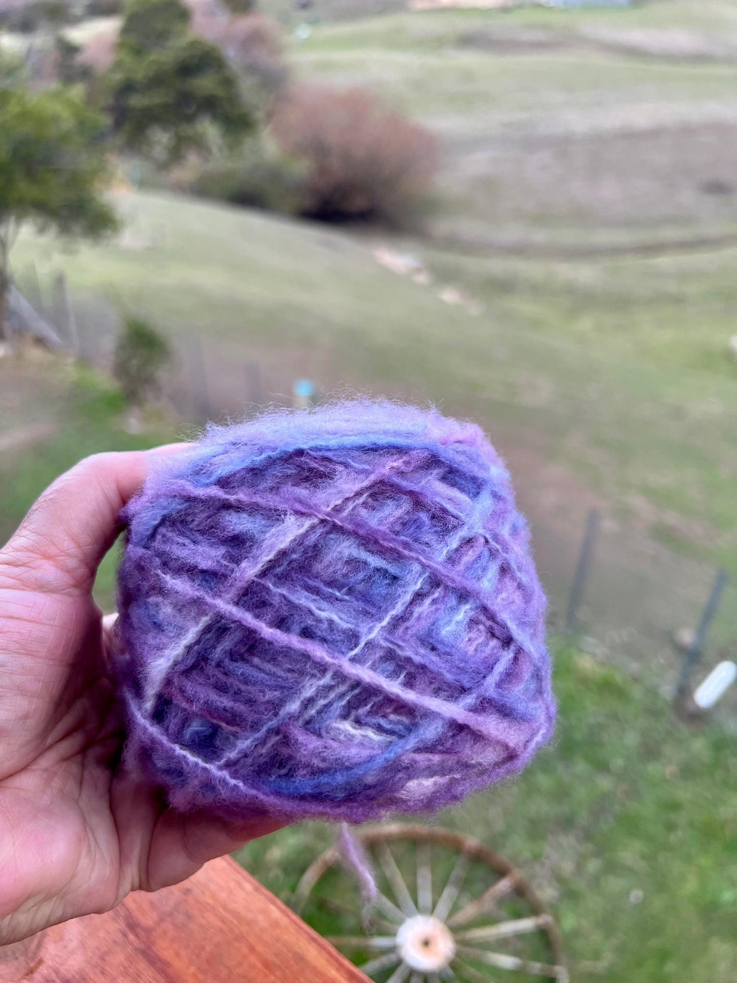 Hydrangea 8ply(DK)  Brushed Merino yarn