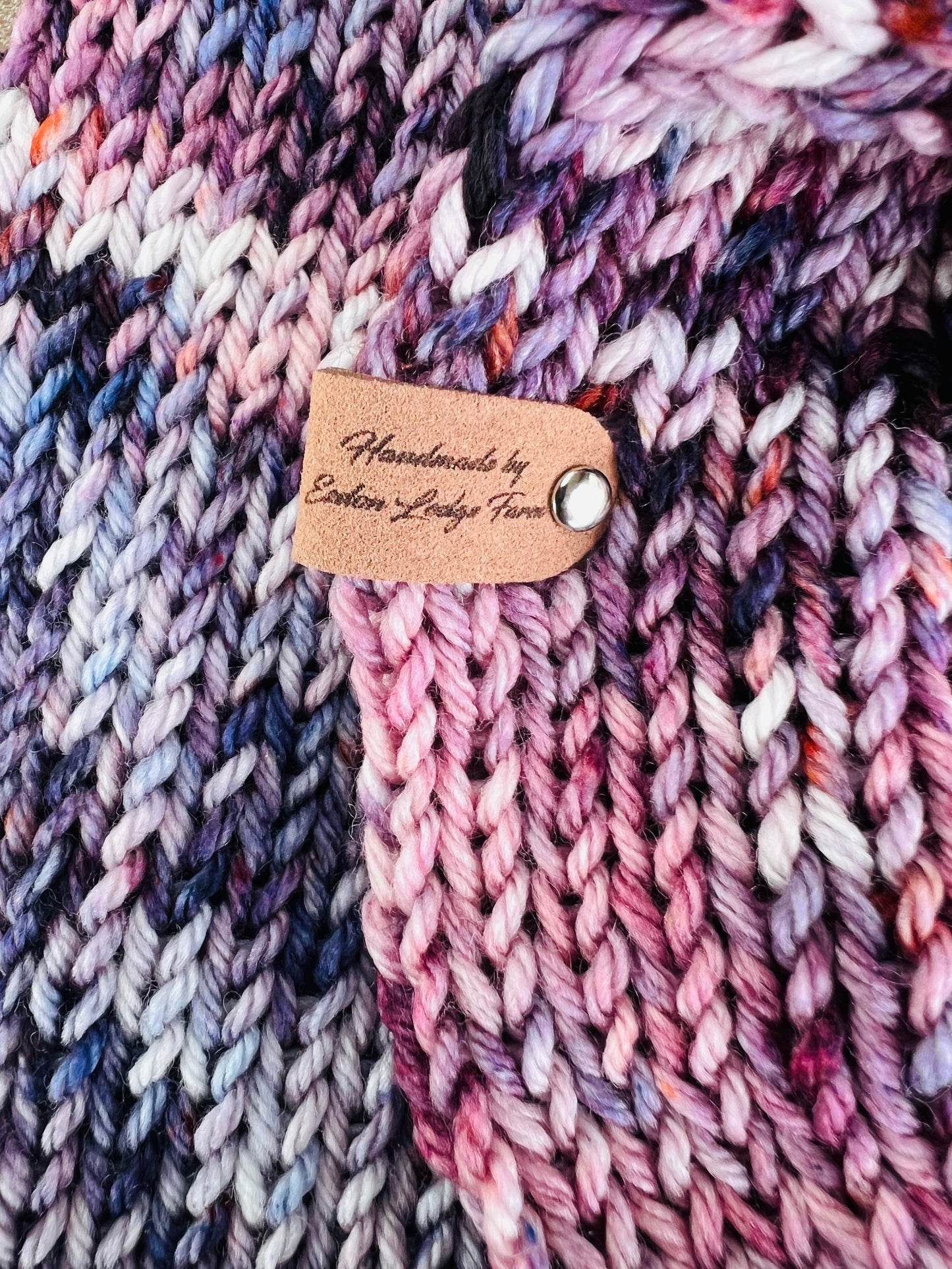 Australian Merino Wool Scarf - Mulberry