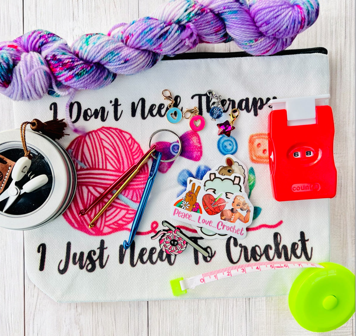 Crochet Notion Bag