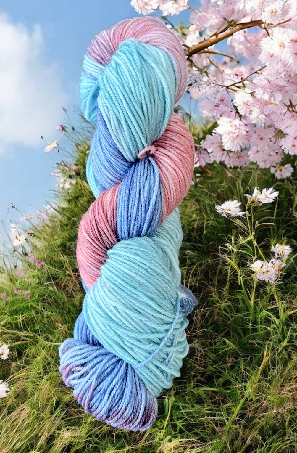 Spring has Sprung 8ply/Dk yarn Australian Merino Wool