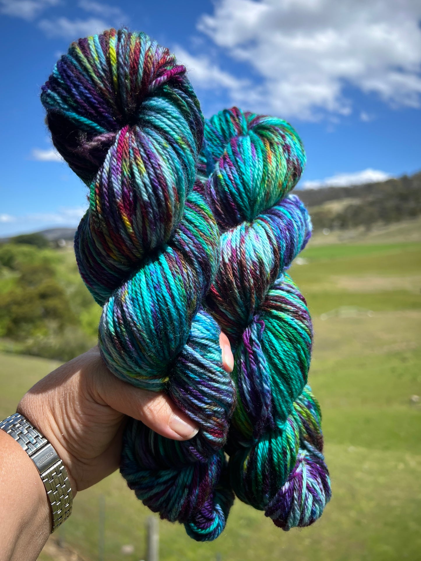 Kunanyi 8ply/Dk yarn Australian Merino Wool