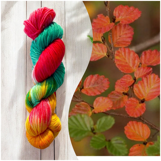 Changing of the Fagus 8ply/DK yarn