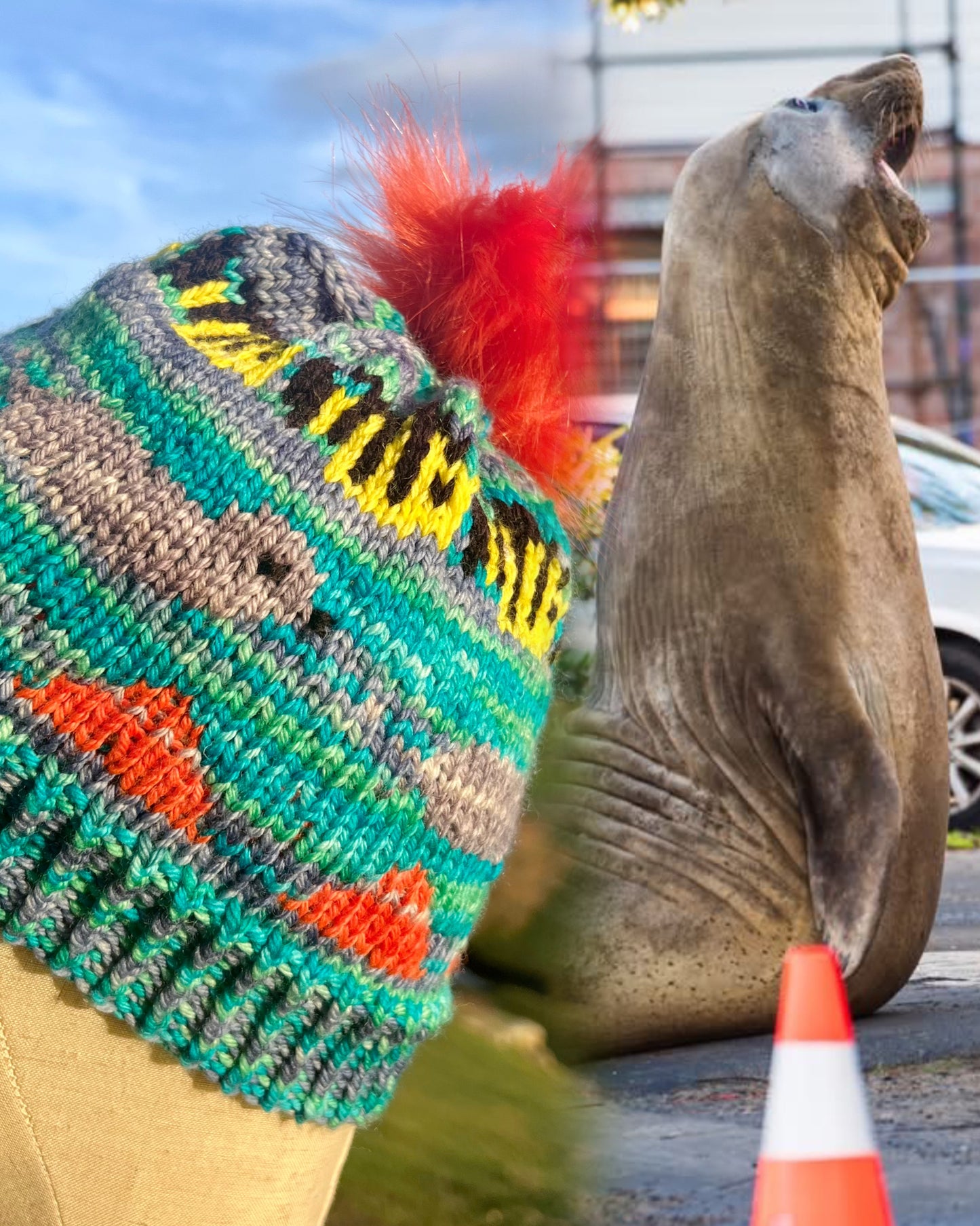 Neil the Seal Child's Beanie