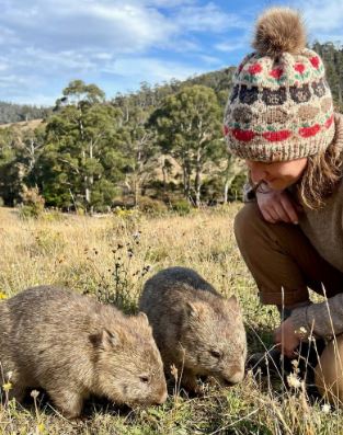 Merino Wool Beanie - Tasmania Apple Isle