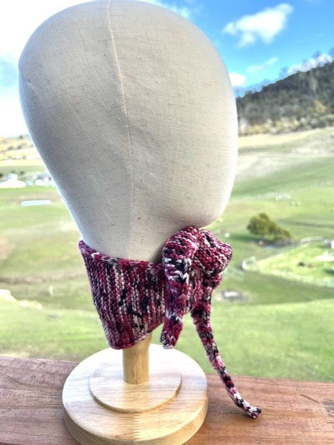 Sophie Style Scarf - Blackberry