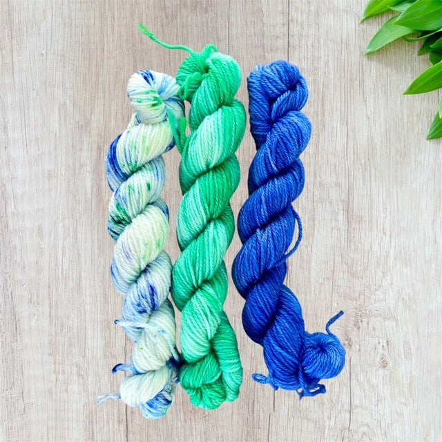Summer Berries Punnet- 3x mini skeins
