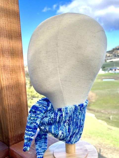 Sophie Style Scarf - Blueberry
