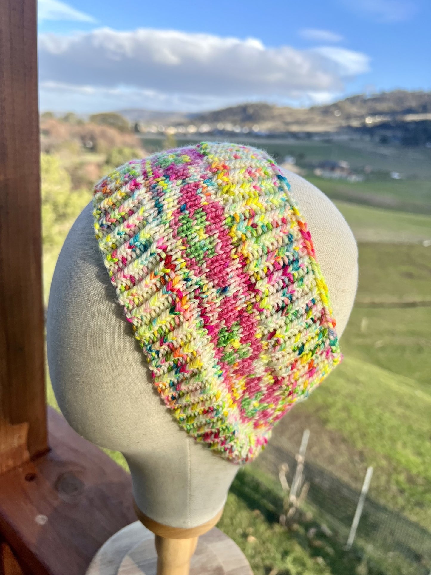 Sheep Headband / Ear warmer - Pansy