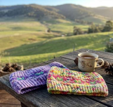 Sheep Headband / Ear warmer - Pansy